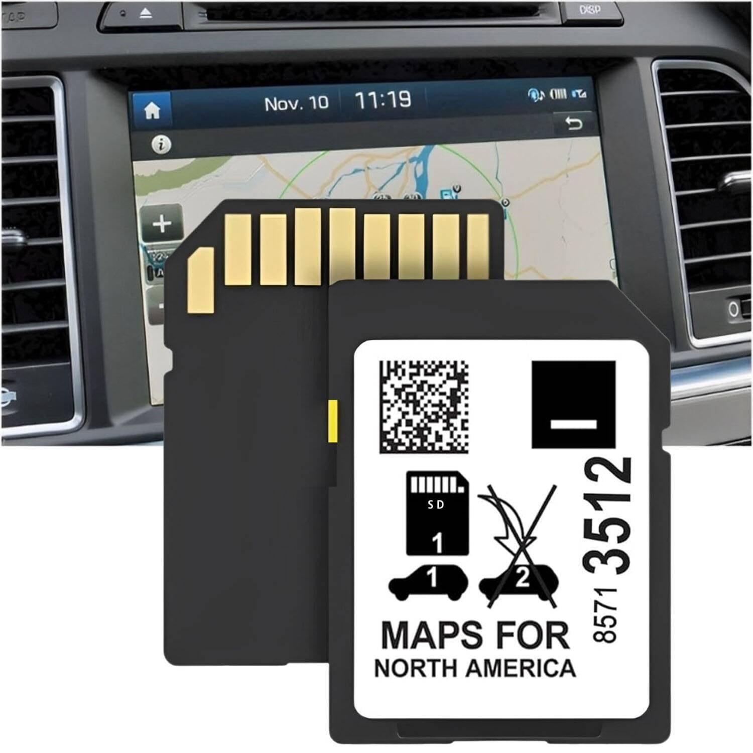 Latest Version 85713512 Navigation SD Card Fits 2019-2024 Enclave Encore Envision CT4 CT5 XT6 Escalade Camaro Colorado Corvette Silverado Suburban Acadia Tahoe Canyon Yukon Sierra