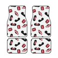 thumbnail image 1 of Cartoon Mickey Mouse And Minnie Mouse Car Floor Mats Universal Floor Mats for Cars Front Rear Car Foot Mats Cute Anime Pattern Car Accessories for Trucks, 1 of 5