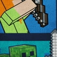 thumbnail image 3 of Minecraft Kids' Plush Blanket, 100% Polyester, 3 of 6