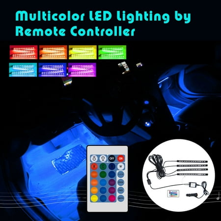 Led Light Strips For Car Interior Interesting Addmotor RGB LED Light Strips Kit Car Interior Light Remote Control Led Light Strips For Car Interior Interesting Addmotor RGB LED Light Strips Kit Car Interior Light Remote Control