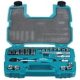 thumbnail image 2 of Juego De Dados Y Matraca De 3/8  23 Pzas Makita B65573 Makita b65573, 2 of 8