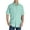 WASABI, variant on Harbor Bay by DXL Big and Tall Men's Microfiber Comfort Grid Sport Shirt, Navy, 4XL