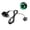 Green, variant on ZZHZGZ Canada Sale 6 Led Ac12V Water Light With 2Pin Connection Underwater Pond Lights Water Feature Lights for Pool