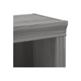 thumbnail image 3 of Saratoga Tall 5 Shelf Bookcase in Modern Gray - Engineered Wood, 3 of 6