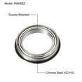 thumbnail image 2 of F6806ZZ Flange Ball Bearing 30x42x7mm Double Shielded Chrome Steel Bearings 2 pcs, 2 of 5