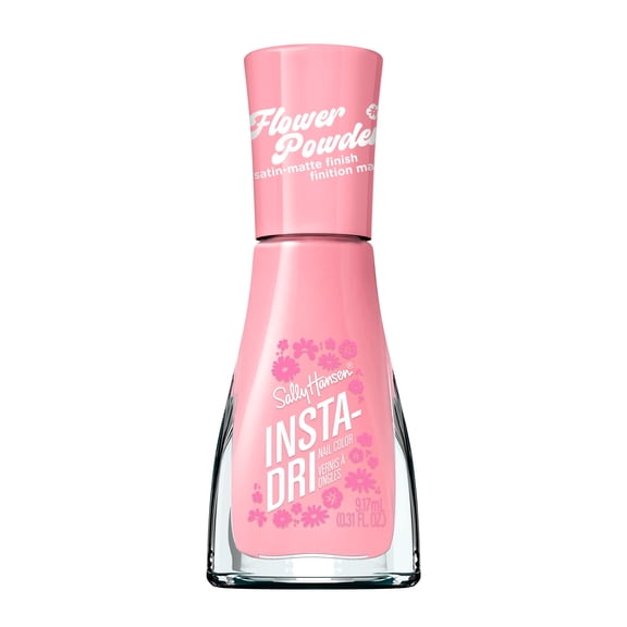 Sally Hansen Insta Dri Flower Powder Nail Polish, Quick-Drying, Long-Lasting Shine, Blink & Blossom 0.31 fl oz