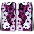 thumbnail image 2 of For Samsung A13 Case 5G , Mantto PU Leather Phone Case With Hand Rope Strap Cute Painted Flip Card Wallet Slots Case,Kickstand Phone Skin For Samsung Galaxy A13 5G, Chrysanthemum, 2 of 8