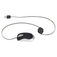 thumbnail image 2 of Mini Mouse, Retractable Cord Wide Compatibility Travel Mouse For Travel For Home For Office, 2 of 8