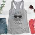thumbnail image 2 of We Lit Fam Tank Top, Ladies Racerback Tank Top, Sun Tank, Sunshine Tank, Fam Tank, Heather Gray, Medium, 2 of 3