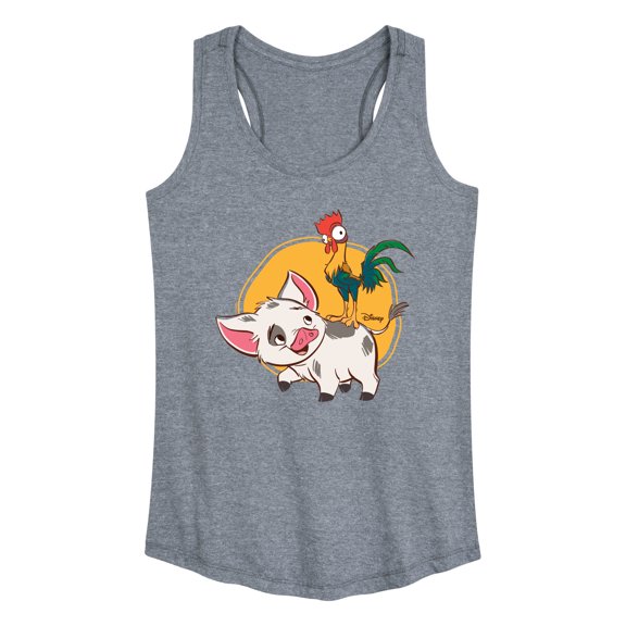 Disney - Pua And Hei Ehi - Women's Racerback Tank Top
