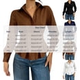 thumbnail image 2 of Hurxie Waist Tops for Women Wrap Top Fitted Button Down Shirt Wrap Top Long Sleeve Blouse Casual Outfits, 2 of 7