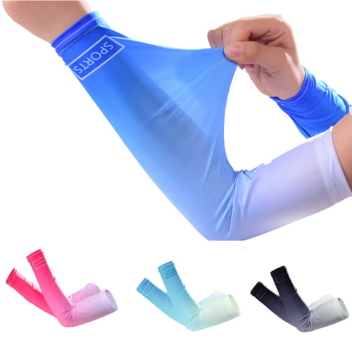 Shenmeida 1 Pair Arm Sleeves for Men Women Cooling Compression Arm ...