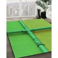 thumbnail image 3 of Ahgly Company Machine Washable Indoor Round Transitional Emerald Green Area Rugs, 3' Round, 3 of 7