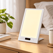 12000 Lux Bright Light Sunrise Alarm Clock with App Control, Dawn Simulator