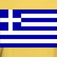 thumbnail image 3 of CafePress - Greece Flag Light T Shirt - Men's Classic Graphic T-Shirt, 3 of 4