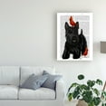 thumbnail image 3 of Trademark Fine Art 'Scottish Terrier and Birds' Canvas Art by Fab Funky, 3 of 3