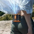 thumbnail image 1 of Elodie Portable Waist Fan with Flashlight Work Belt Fan for Running Climbing Hiking 12000mah, 1 of 8