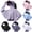 Style2-Gray sun protection clothing women, variant on Maqroz Women's Anti-UV Shirt Hooded Jacket with Thumb Holes & Face Mask UPF 50 Sun Protection Long Sleeve Crop Tops Ice Silk Quick Drying Sweatshirt Sun Shirt Hiking Outdoor Gray Free Size