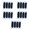 Black, variant on 20 Pcs Bowling Tape Bowling Thumb Bowling Finger Tape Bowling Finger Protectors Bowler Tape Bowling Accessories