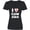 AB-Black, variant on Inktastic I Love Canada Heart with Maple Leaf Women's V-Neck T-Shirt