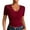 Wine Blouses, variant on Womens Short Sleeve Lace Tops Casual Holiday Shirts V Neck Going Out Ladies Blouses Cute Print T-shirts Top S-2XL