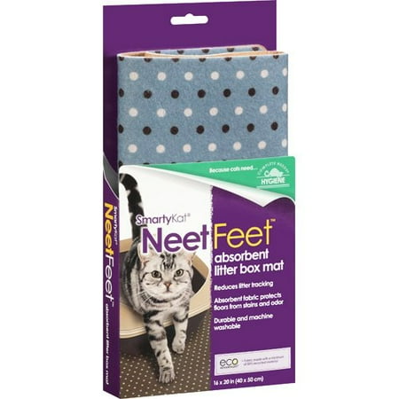 Smartykat: Neetfeet Absorbent Litter Box Mat, 1 Ct