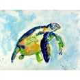 thumbnail image 2 of Betsy Drake Blue Sea Turtle Place Mat - Set of 4, 2 of 3