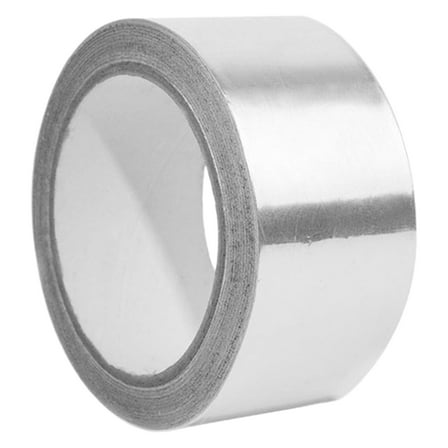 Raindrops Aluminum Foil Tape Conductive Adhesive Aluminum Tape Silver Sealing for High Temperature Environments 1 Roll