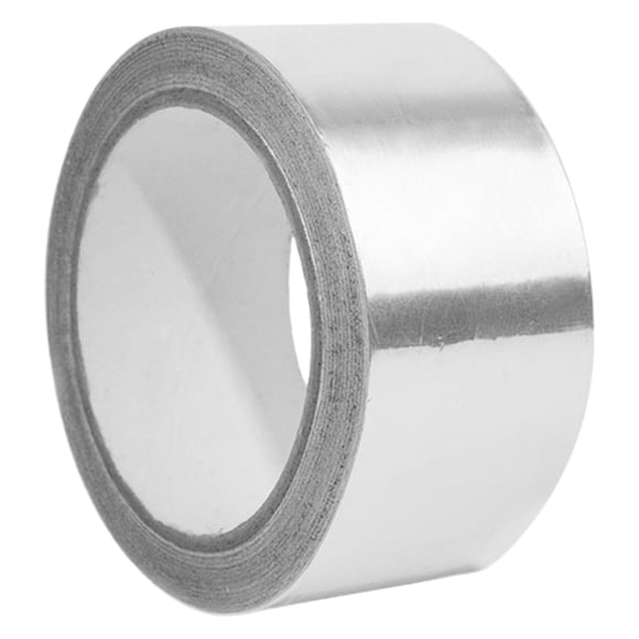 FUTUREORYY Exhaust Sealing Tape Aluminum Tape Silver for Conductive Adhesive in Harsh Conditions 1 Roll