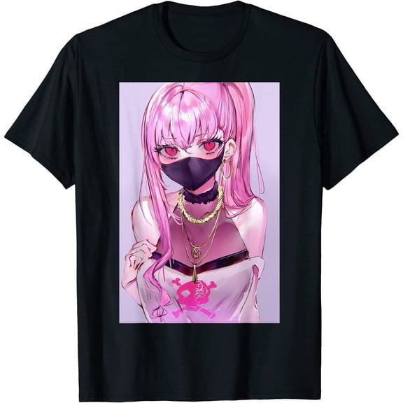 Anime Girl Kawaii Aesthetic Japanese Design Shirt Gift For Men