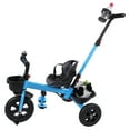 thumbnail image 3 of SAYFUT Kids Tricycle with Push Handle, Kids Push Trike for Boys Girls Toddler Bike, Baby Riding Toys, 3 of 8