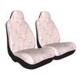 thumbnail image 2 of Rocae Flower Rabbit Print Seat Covers for Cars Trucks and SUVs,Easy to Install Cover Set-1, 2 of 9