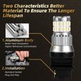 thumbnail image 4 of Gwong Autos 1PAIR T25 3157 P27 / 7W LED luces de inversión 36SMD Enchufe y reproducir Luces de freno automático impermeables para el reemplazo del automóvil Gwong 24010661, 4 of 6