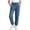 BlueA, variant on QNANSPI Jeans for Teen Girls, Kids Fashion Jeans, Big Kids Girls Denim-Like Pants Elastic Waist Tapered Leg Casual 5-16 Years