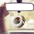 thumbnail image 4 of Adorno Colgante Para Coche Con Forma De Gato Decoración Para El Espejo Retrovisor Divertida Decoración Con Forma De Avión, 4 of 4
