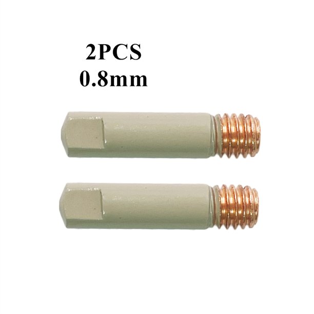 2/5/10 Uds MB-15AK 14AK puntas de contacto de soldadura protección de recubrimiento 25mm M6 punta de boquilla de Gas 0,8/1,0/1,2mm pieza de herramienta de soplete de soldadura MIG