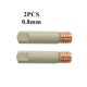 thumbnail image 1 of 2/5/10 Uds MB-15AK 14AK puntas de contacto de soldadura protección de recubrimiento 25mm M6 punta de boquilla de Gas 0,8/1,0/1,2mm pieza de herramienta de soplete de soldadura MIG, 1 of 5