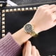 thumbnail image 3 of Reloj de cuarzo para mujer, relojes para mujer, reloj de pulsera redondo de cuarzo analógico de acero inoxidable a la moda para mujer, reloj de cuarzo, 3 of 4