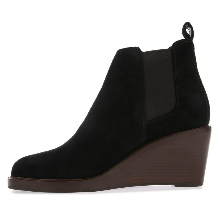 Women s Clarks Clarkdale 2 Top Suede Boots in Black Walmart