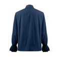 thumbnail image 5 of Efsteb Kids Girls Shirts Fashion Long Sleeve Tops Round Neck Dressy Casual Blouses Comfy Casual Cute Tops Solid Color Loose Blouses (Blue,7-8 Years), 5 of 6