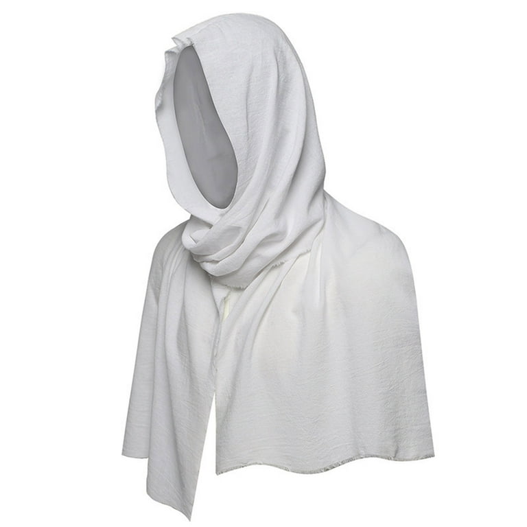 UTSJKR Cowl Hood Scarf Adult Medieval Cloak Apocalyptic Comfy