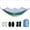 Multicolor#2, variant on mtvxesu Double Parachute Cloth Mosquito Proof Hammock with Mosquito Net, 260 x 140cm, Lightweight & Breathable 210T Nisi Fabric, Water-Resistant, Multiple Color Options, Includes Carry Bag, 1-Pack
