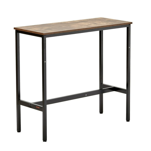 39-Inch Counter Height Table, 16x35.5 Inch, for Kitchen, Dining, Bar, and Coffee | Multipurpose Pub Table