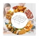 thumbnail image 5 of Rejilla para freidora de aire para Ninja Foodi Air Fryer DZ201, DZ401, 304 rejilla de acero inoxidable para cocinar al vapor, accesorios para freidora de aire, 5 of 5