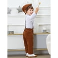 thumbnail image 4 of ETHAN Baby Boy Clothes Suit 0-18M Infant Tuxedo 4-Piece Baby Boy Formal Outfits Set Dress Shirt + Vest + Pants + Bowtie, 4 of 8