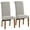 Black, variant on Modern Wingback Dining Chairs Set of 2, Velvet Upholstered Kitchen Chairs, High Back with Nailhead Trim & Solid Wood Legs for Dining Room & Kitchen