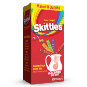 Skittles 8ct Variety Pack 1-gallon stick