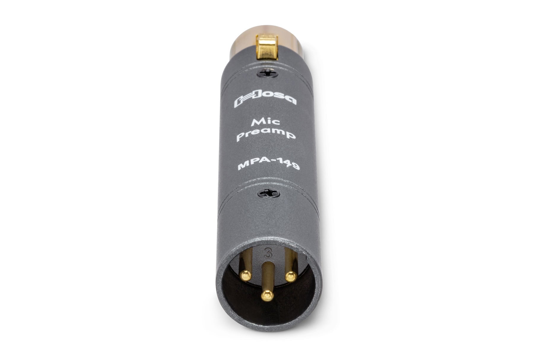 Hosa Technology MPA-149 XLRM to XLRF Active Preamplifier
