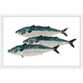 thumbnail image 2 of Marmont Hill "Fish Trio" by Michael Pantalos Framed Painting Print, 2 of 5