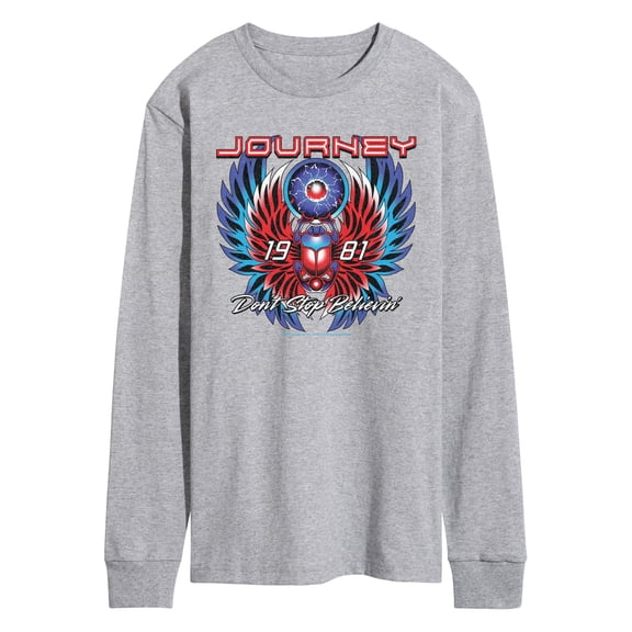 Journey - 1981 Don't Stop Believin' - Men's Long Sleeve Graphic T-Shirt
